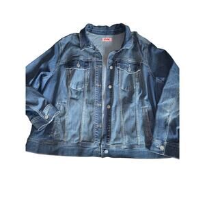 EVRI DENIM JEAN JACKET size 2X